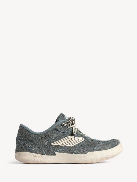 BALENCIAGA Men's Hamptons Denim Sneaker in Blue/off White