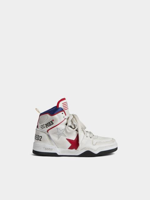 DSQUARED2 ROCCO SPIKER SNEAKERS
