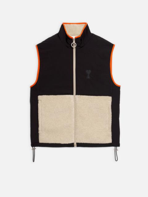 Ami De Cœur Sherpa Sleeveless Jacket