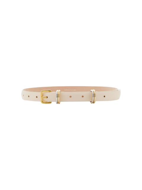DÉHANCHE Altura Leather Belt white