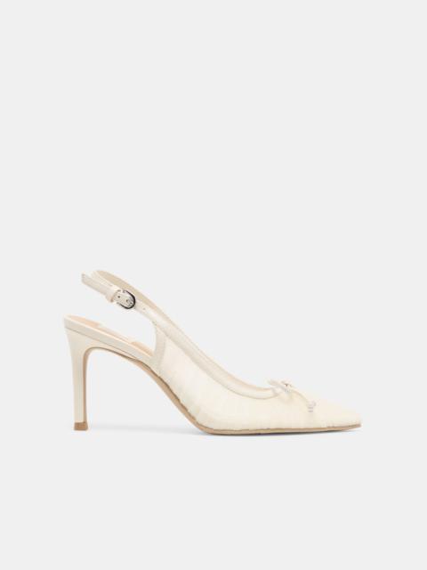dolce vita YELA HEELS WHITE TULLE