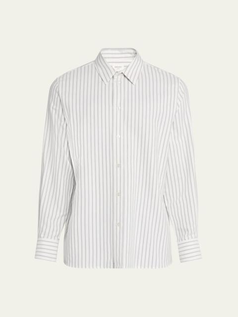 SAINT LAURENT Men's Striped Sport Shirt
