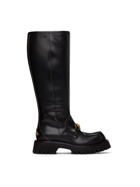 GUCCI Black Harald Tall Boots