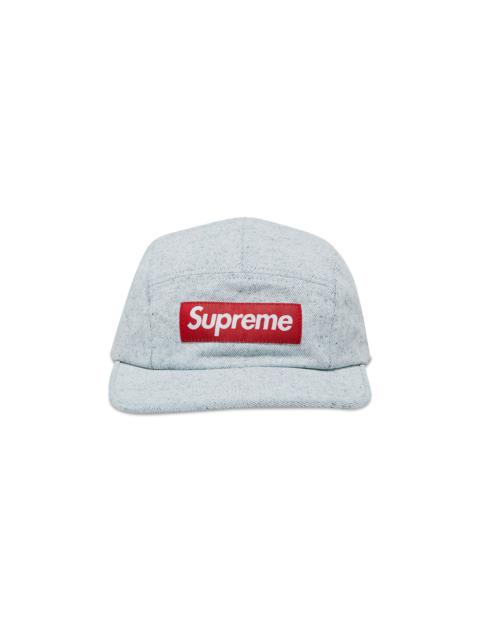 Supreme Coated Denim Camp Cap 'White'