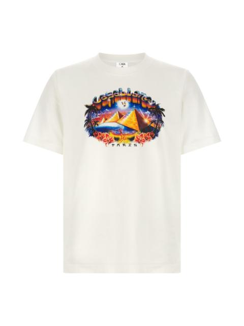 CASABLANCA 'Tourism' Print T-Shirt
