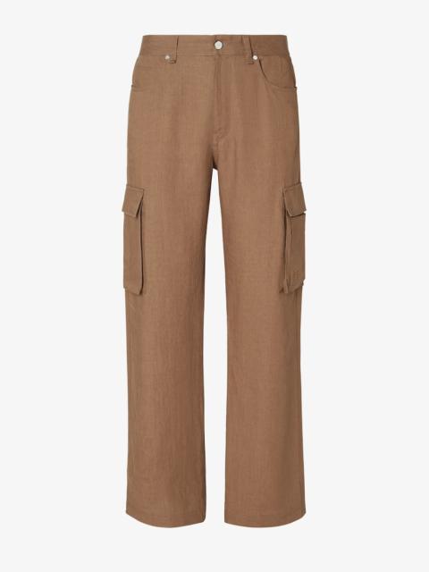 FENDI Pants Light brown linen pants