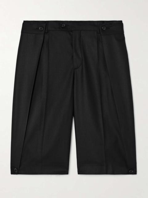 BETTTER Bibi layered wool-blend shorts