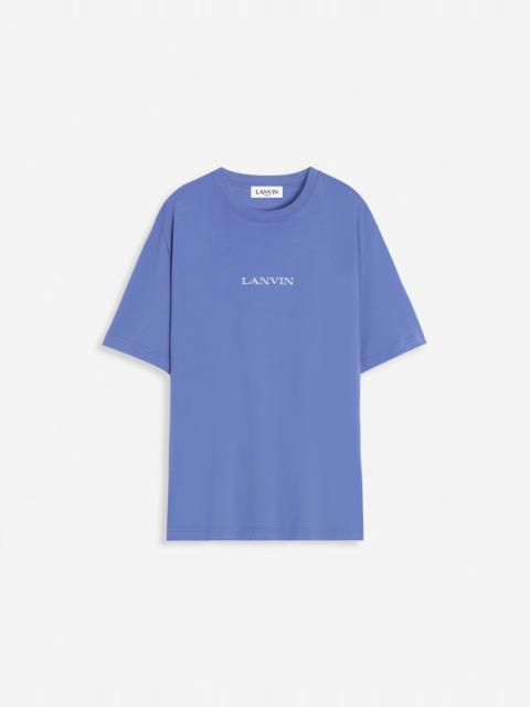 Lanvin LANVIN EMBROIDERED STRAIGHT FIT T-SHIRT