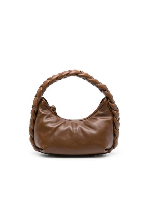 Espiga Shiny leather shoulder bag