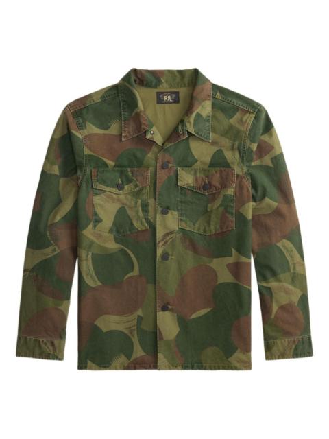 RRL by Ralph Lauren buttoned camouflage shirt