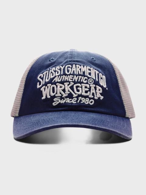Stüssy LP WORKGEAR STRAPBACK CAP - NAVY
