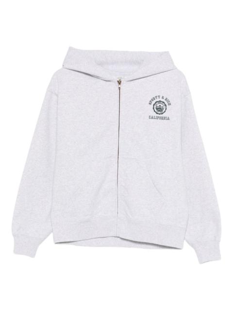 Sporty & Rich California Emblem zip-up hoodie