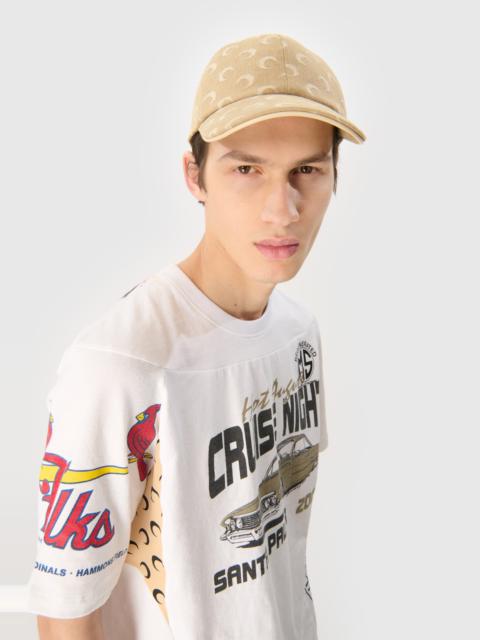 Marine Serre Moon Jacquard Twill Baseball Cap