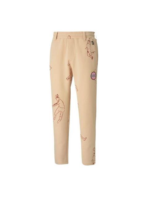 PUMA PUMA X KS TAILORED PANTS Knit Long Pants Peach 598437-12