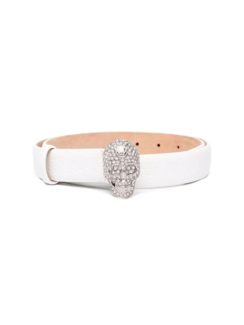 PHILIPP PLEIN skull buckle belt