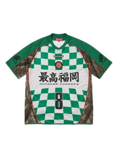 Supreme Supreme SS26 Checkerboard Soccer Jersey 'Realtree Hardwoods Camo' SUP-SS26-347-CMO