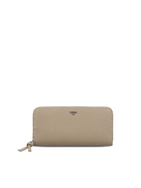 FENDI zip-around leather wallet