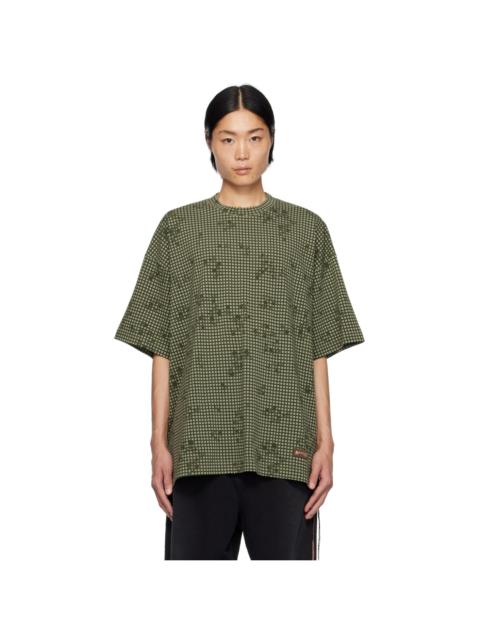 Khaki Check T-Shirt