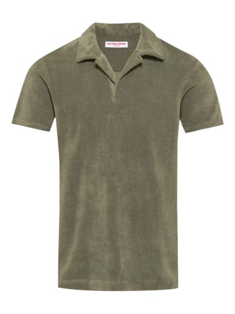 ORLEBAR BROWN Terry Resort polo-collar top