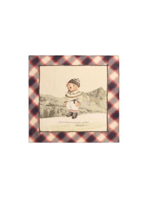 Polo Ralph Lauren Polo Bear wool blend scarf