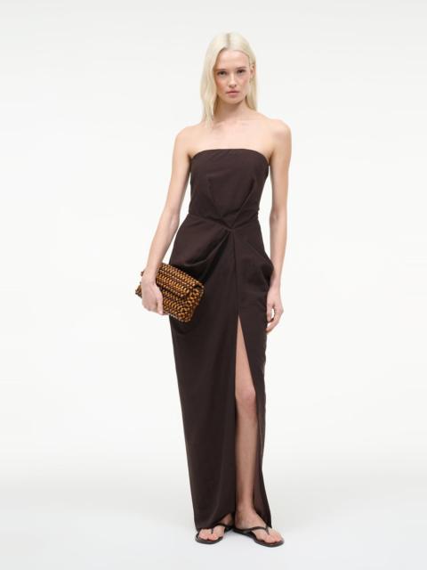 STAUD STAUD KARA DRESS EARTH