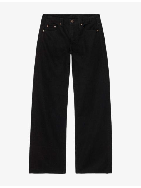 ALLSAINTS Nico Wide-Leg Low-Rise Jeans