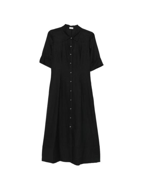 SIMKHAI buttoned midi shirt dress