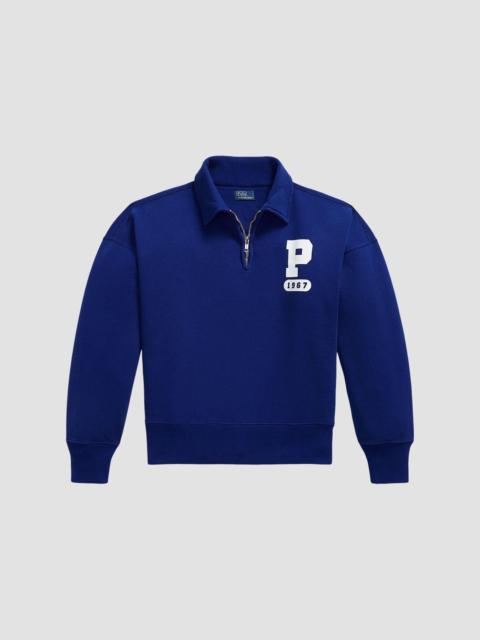 Polo Ralph Lauren Women's Vintage Fleece Quarter-Zip Sweatshirt - Fall Royal