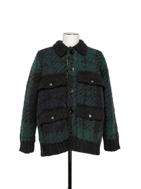 sacai Jacquard Knit Blouson