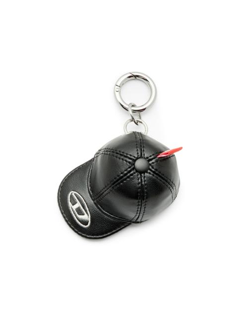 Diesel BASEBALL HAT CHARM WITH OVAL D EMBROIDERY