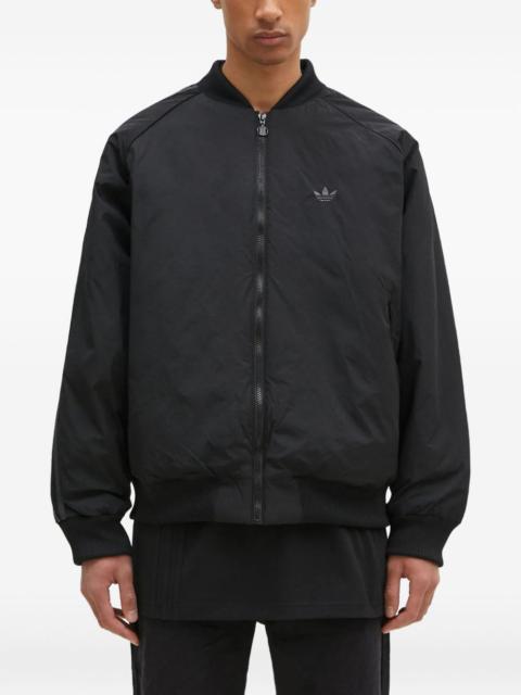 adidas zip-up bomber jacket