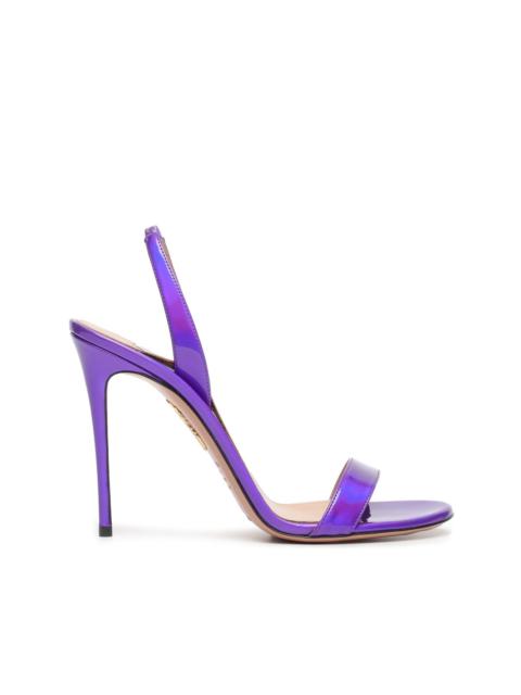 AQUAZZURA 105mm So Nude sandals