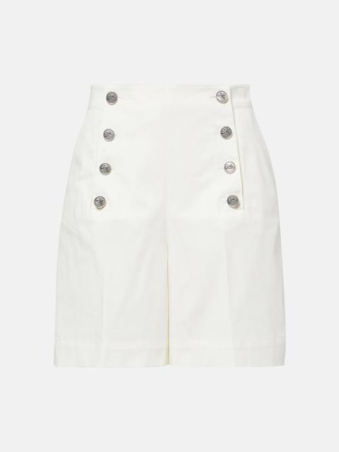 Etro Cotton-blend shorts