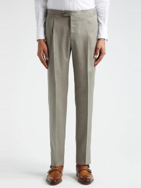 THOM SWEENEY Unstructured Wool & Silk Suit