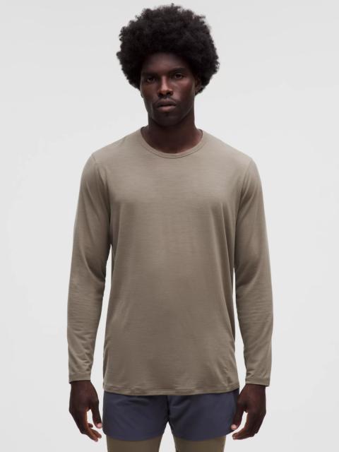 lululemon Mile Maker Merino Wool-Blend Long-Sleeve Shirt