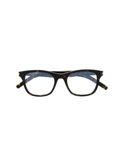 SAINT LAURENT SL 286 슬림 스퀘어 프레임 안경