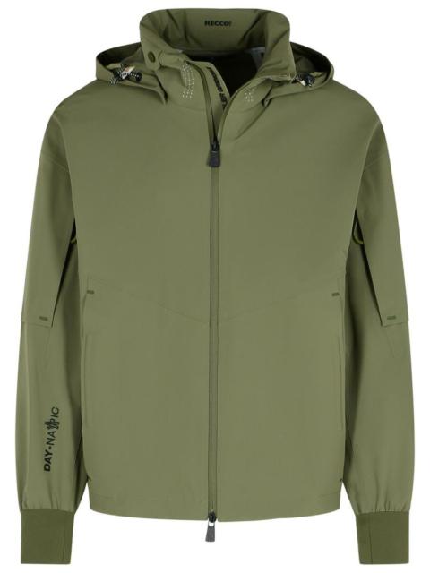 Moncler Grenoble 'Tesso' Green Polyamide Blend Jacket