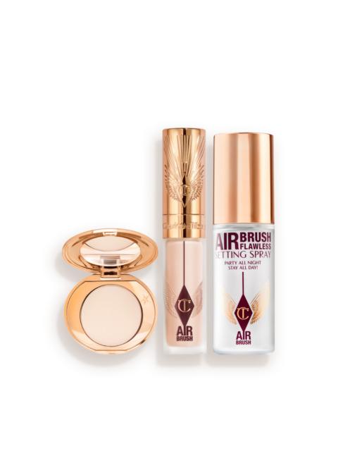 Charlotte Tilbury AIRBRUSH FLAWLESS TOUCH-UP & GO KIT FACE KIT