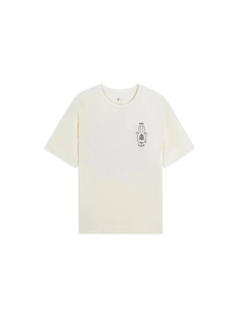 Li-Ning Endless Summer Festival Graphic Loose Fit T-shirt 'Beige' AHSSB09-2