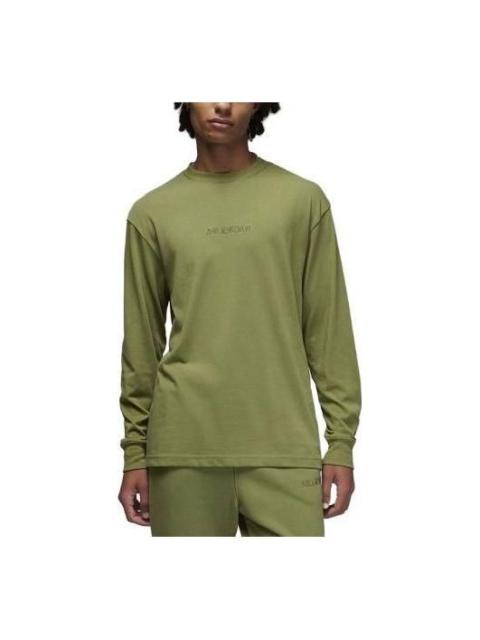 Jordan Air Jordan Wordmark Tee 'Olive Green' FJ0702-340