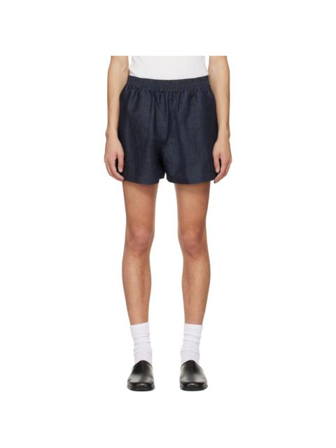 Studio Nicholson Indigo Elio Shorts