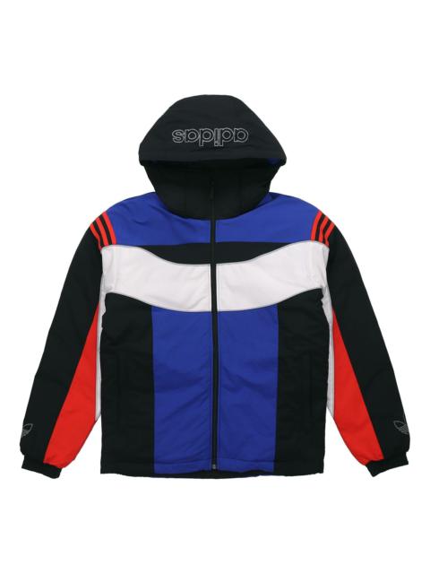 adidas originals Sport Bb Jacket Casual Sports hooded down Jacket Multicolor FT6897