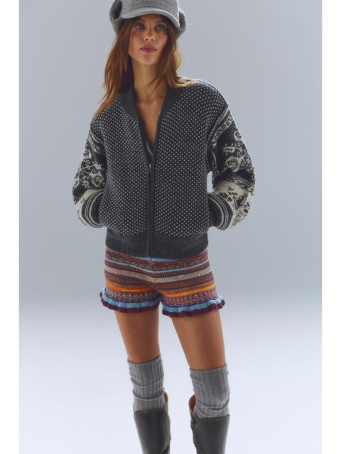 FREE PEOPLE We The Free Isle Tide Knit Zip-Up