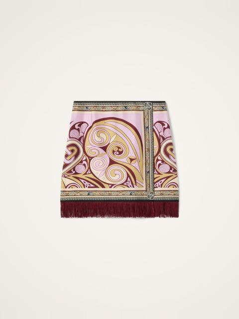 La DoubleJ Mini Foulard Skirt