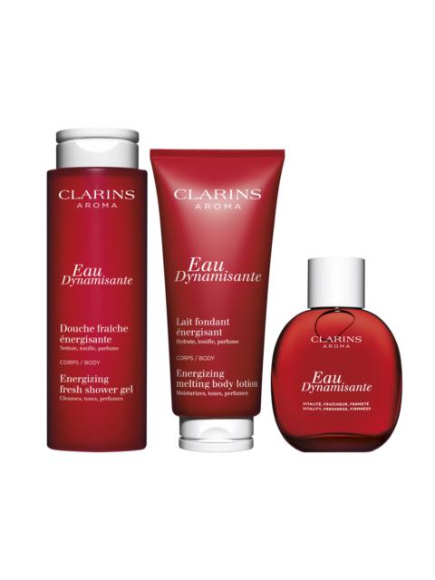 CLARINS Eau Dynamisante Trio - Body Wash, Body Lotion & Fragrance Set