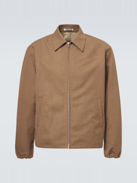 AURALEE Wool blouson jacket