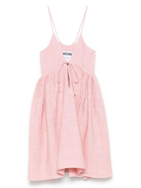 Moschino linen midi dress