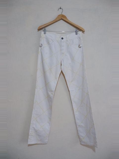 Other Designers Beauty Beast Printed Linen Pants