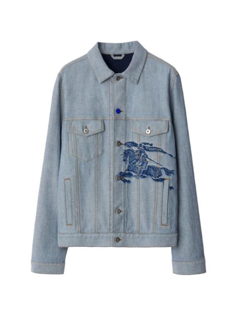 Burberry Men's EKD Denim Jacket | neimanmarcus | REVERSIBLE