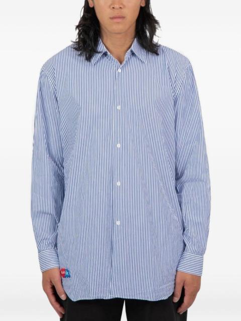 Comme des Garçons Homme logo striped shirt
